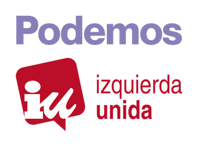 Logo Grupo Parlamentario Podemos-Izquierda Unida.