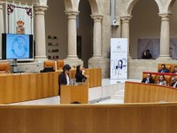 María de Toro Hernando durante su intervención