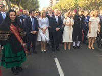 Acto del Pisado de la Uva y Ofrenda del Primer Mosto a la Virgen de Valvanera