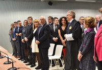 La Presidenta del Parlamento de La Rioja asiste a la Apertura del Año Judicial 2017-2018 