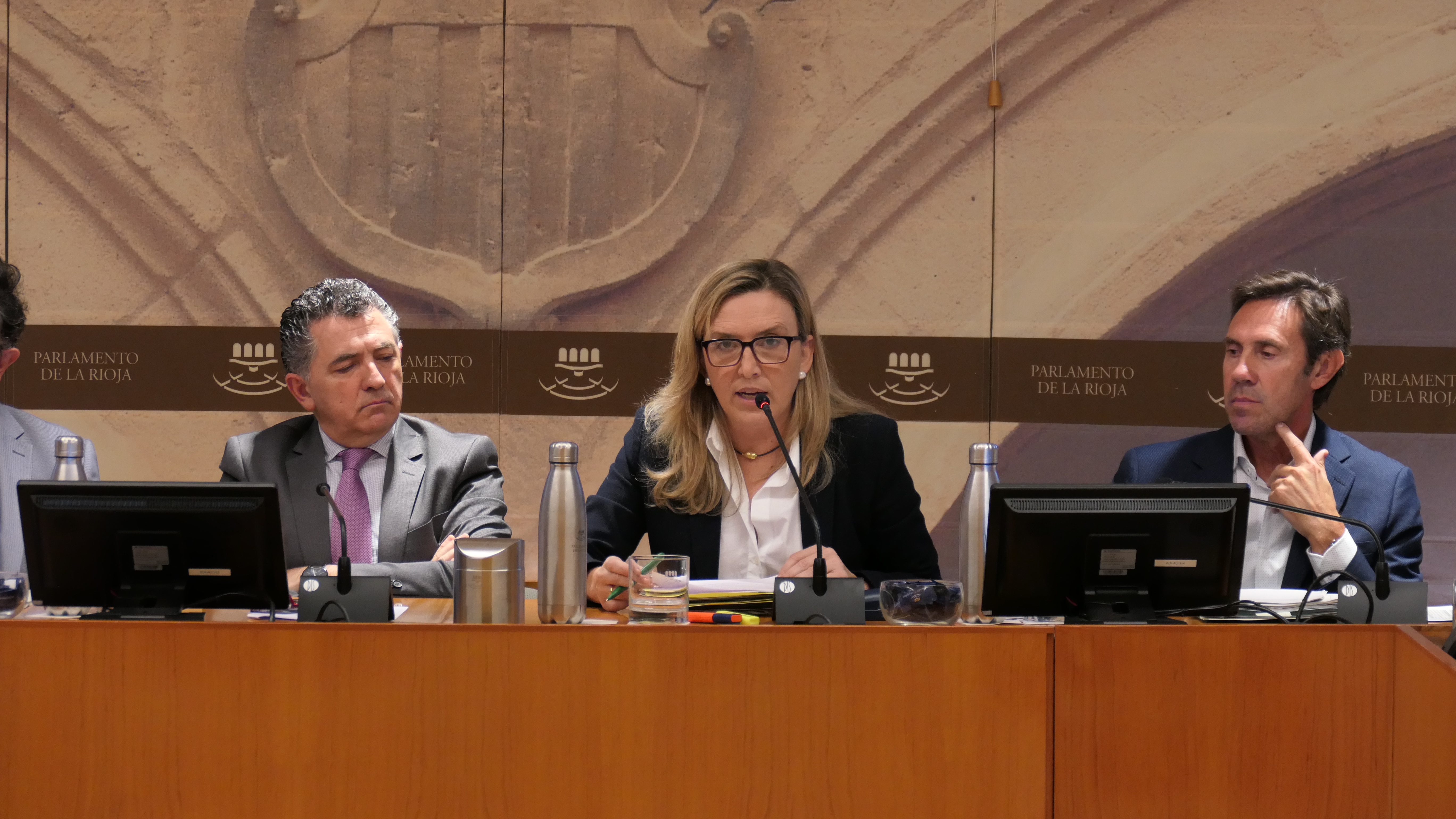 Comparecencia de Belinda León