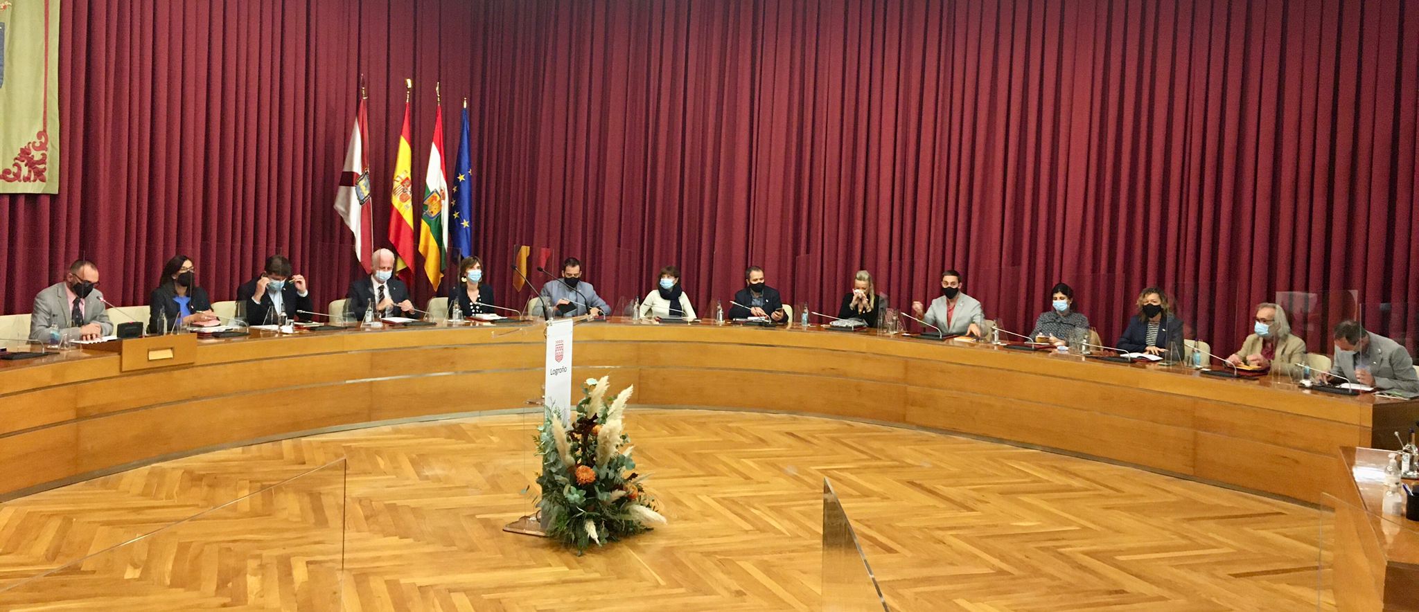Salón de plenos Logroño