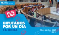 Diputados por un día, en el cole se celebra de forma virtual