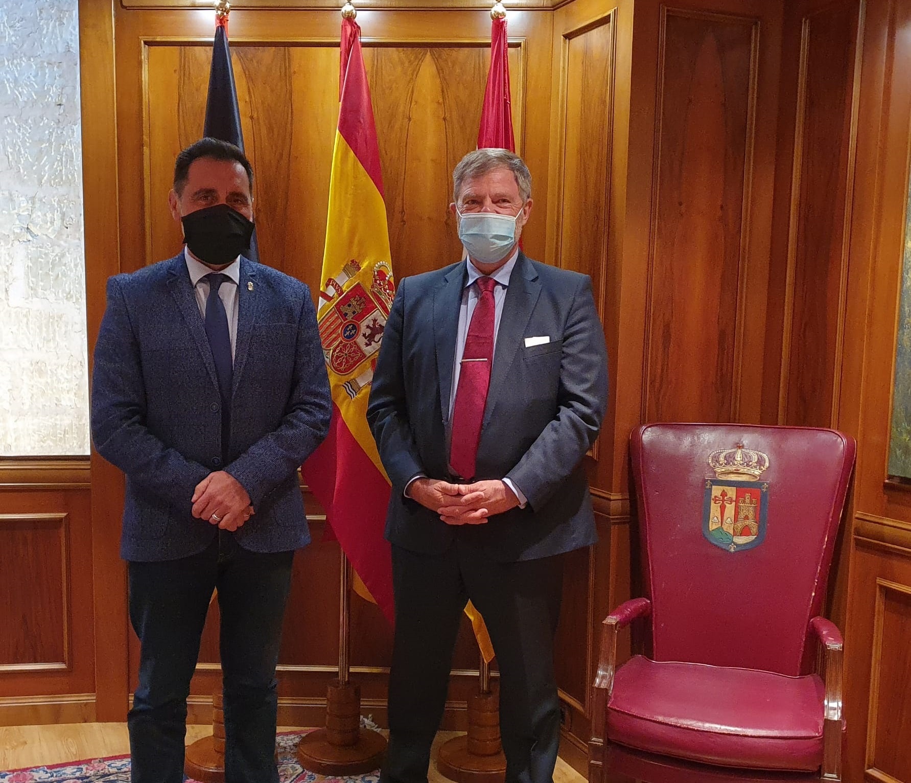 Visita del embajador alemán al Parlamento de La Rioja