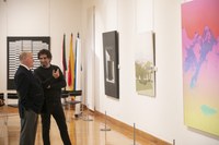 Entrega de premios e inauguración de la exposición del 13º Certamen Nacional de Pintura del Parlamento de La Rioja