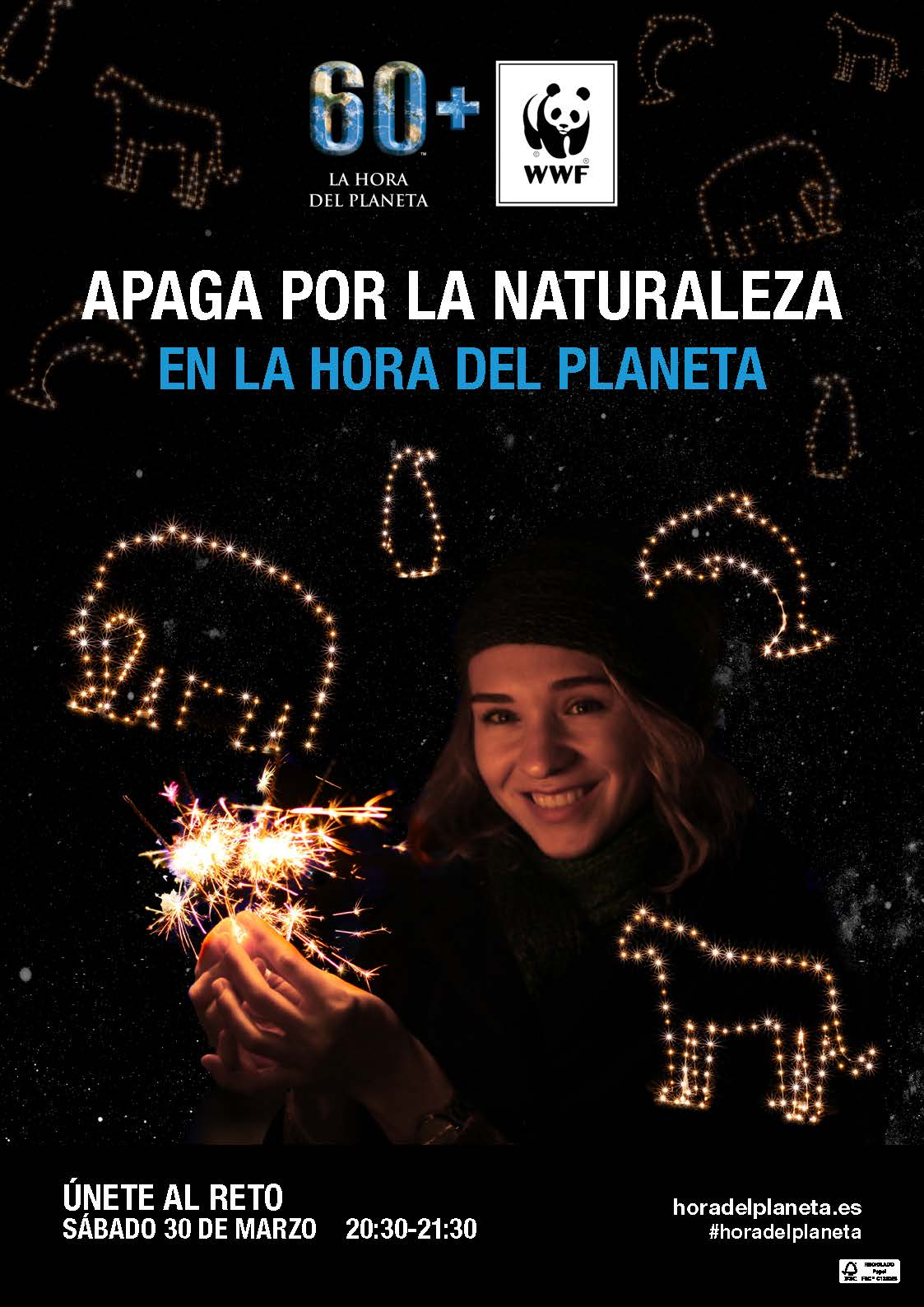Cartel La Hora del Planeta 2019