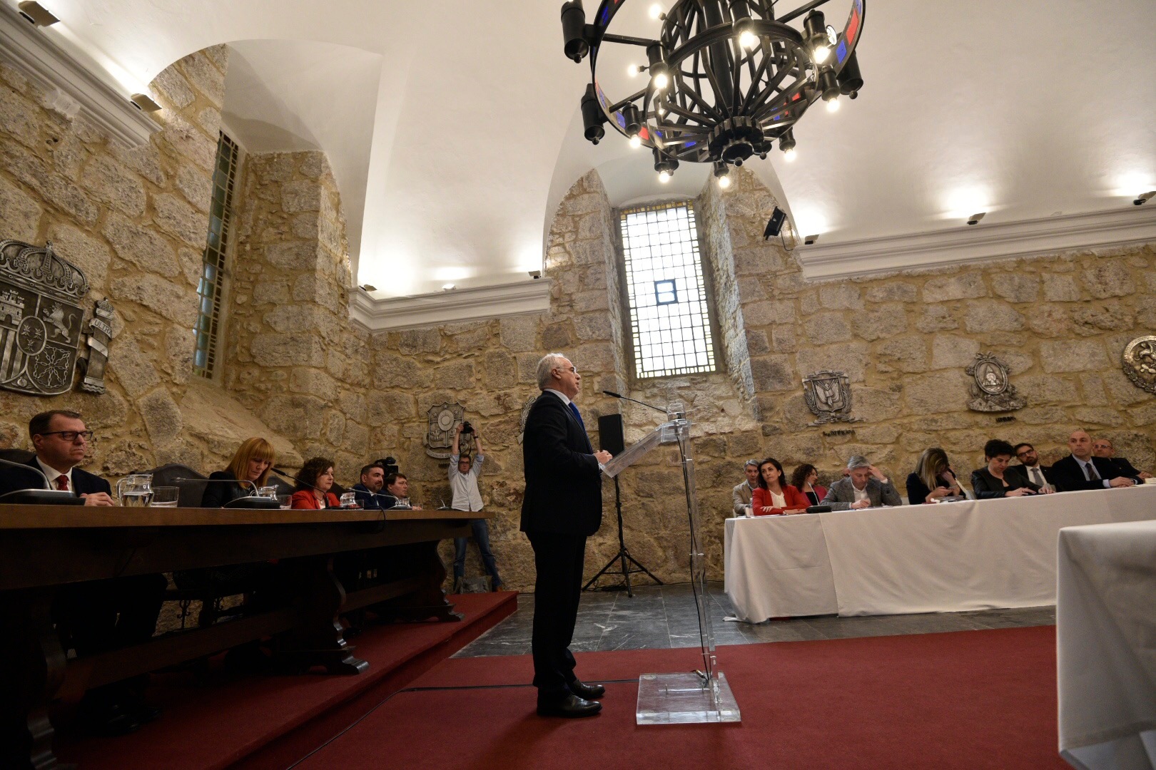 El Presidente del Gobierno de La Rioja, José Ignacio Ceniceros, intervino antes de finalizar el Pleno