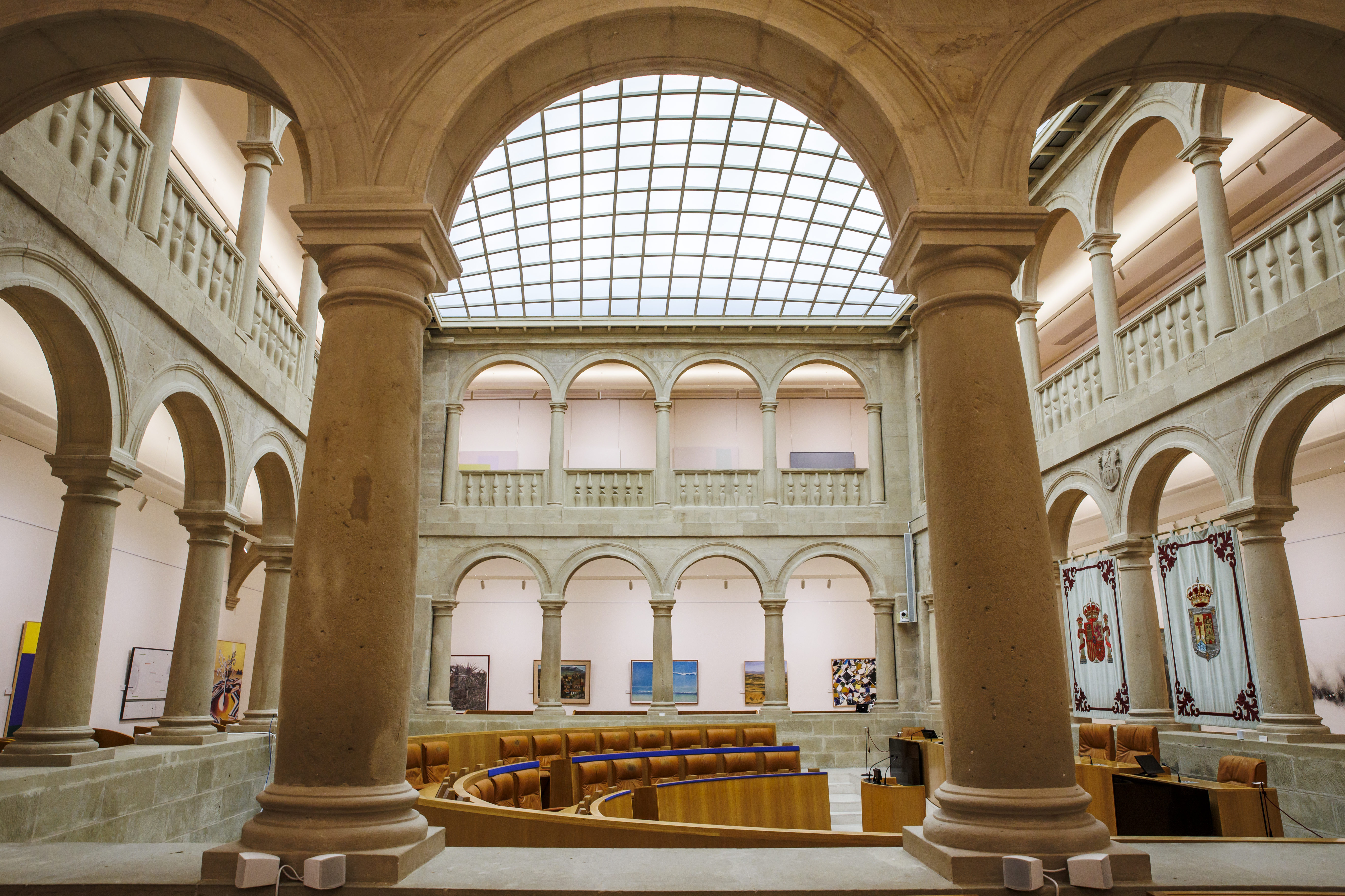 Vista del Hemiciclo regional