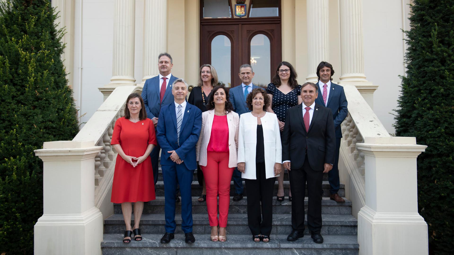 Las consejeras y consejeros del Gobierno de La Rioja