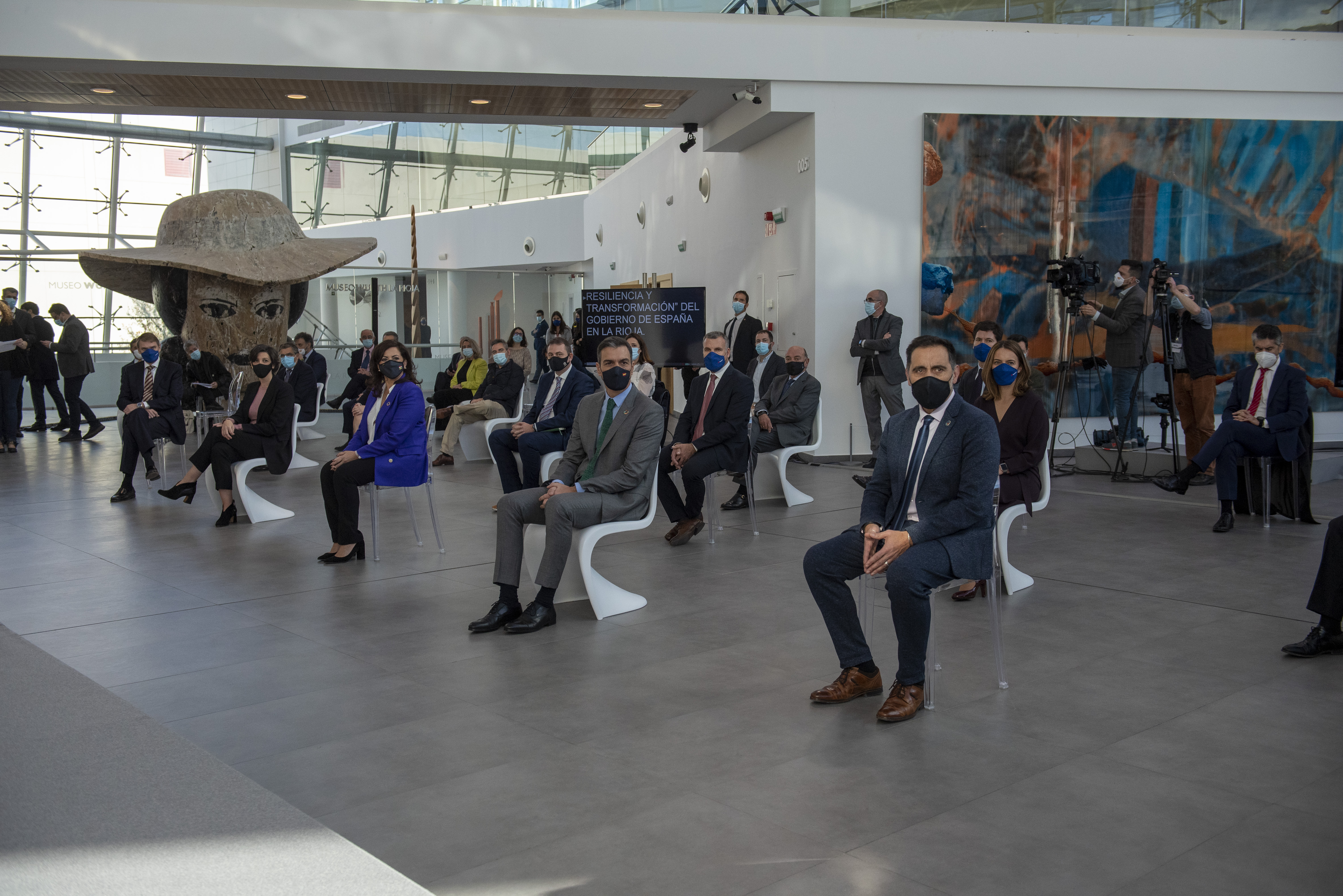 Asistentes a la presentación del proyecto