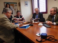 El Presidente del Parlamento de La Rioja comparte una jornada con los niños de la aldea infantil SOS de Zaragoza