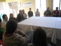 El Presidente del Parlamento de La Rioja visita la comunidad terapéutica de Proyecto Hombre