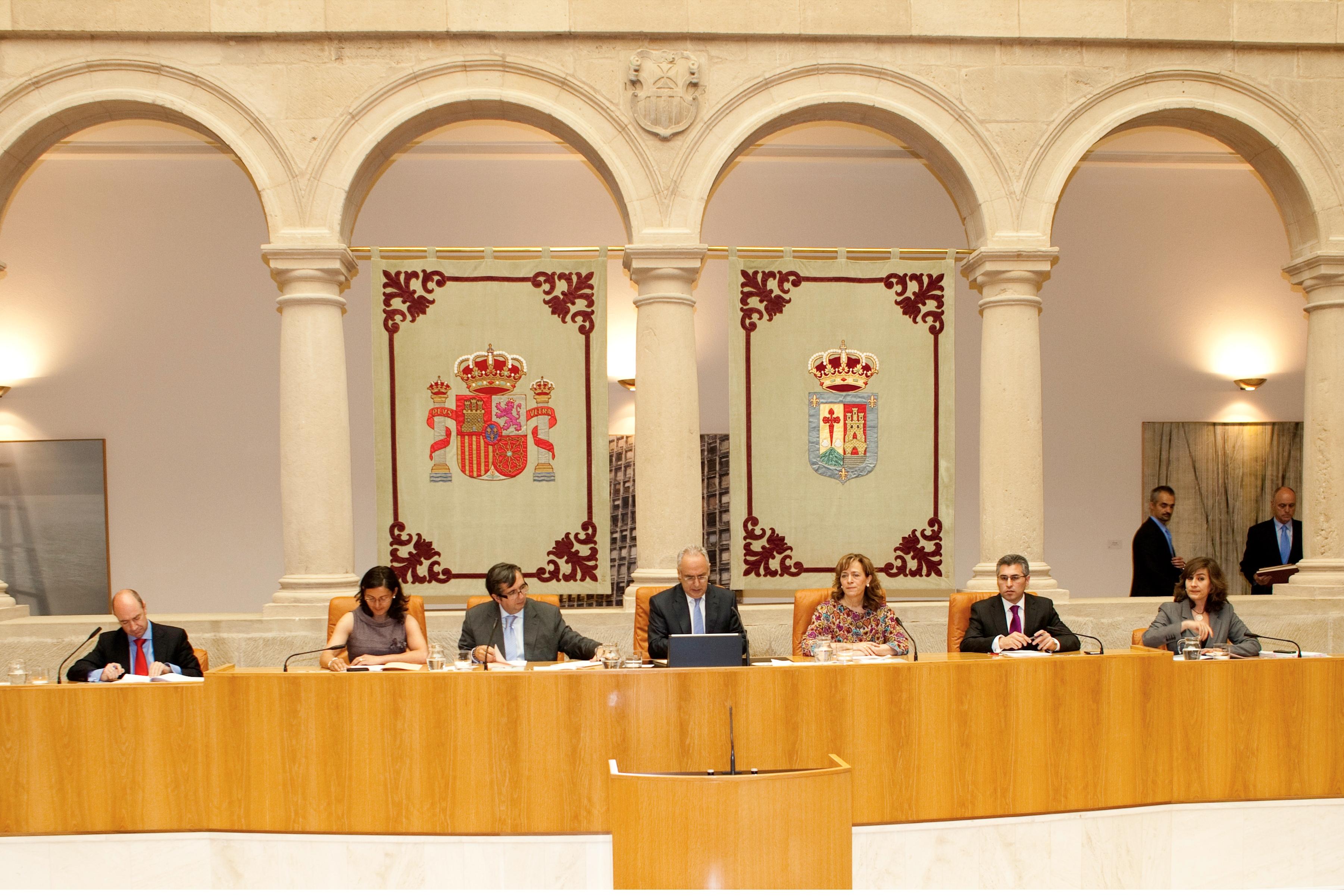 Sesión constitutiva del Parlamento de La Rioja