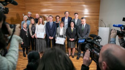 Entrega del IX Premio de Periodismo José Lumbreras