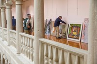 Deliberación y fallo del Jurado en el 13º Certamen Nacional de Pintura del Parlamento de La Rioja