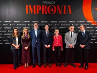 Fernández Cornago asiste a la I edición de los Premios Impronta