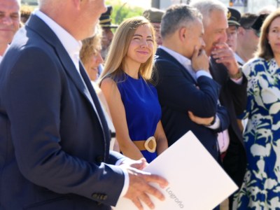 Inauguración del Parque Princesa Leonor