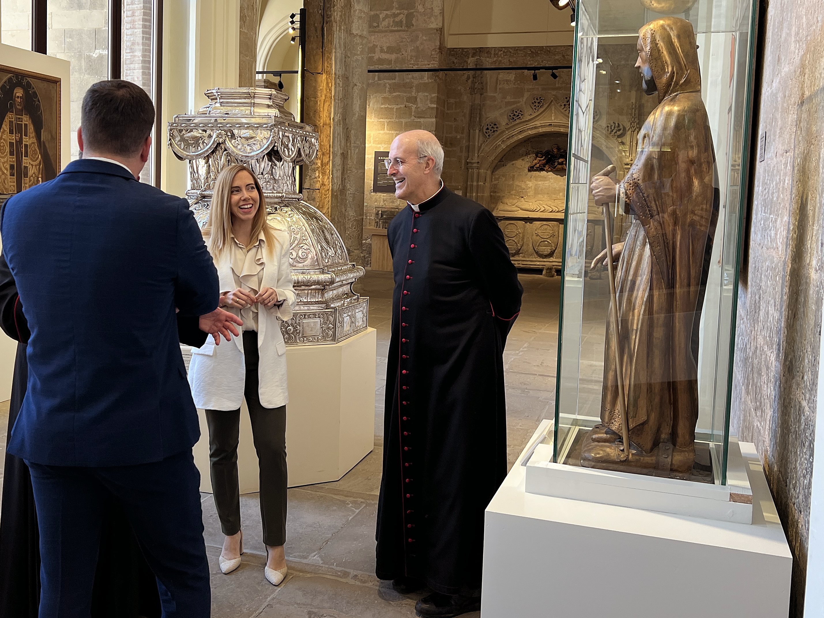 Visita institucional a Santo Domingo de la Calzada