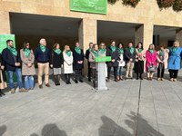 Fernández Cornago participa en el acto central del Día Mundial de la Lucha contra el Cáncer