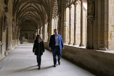 Visita institucional a Nájera