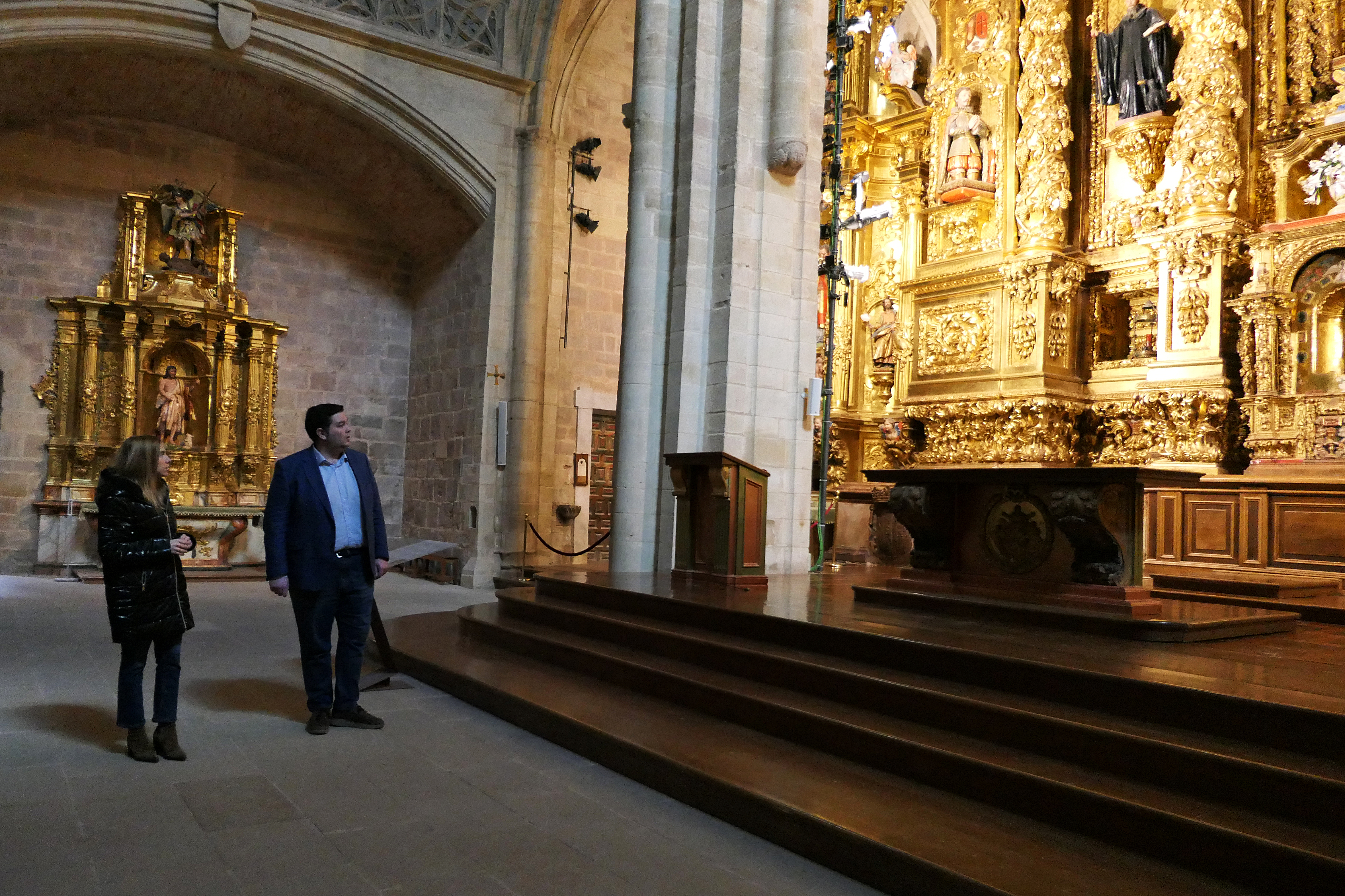 Visita institucional a Nájera