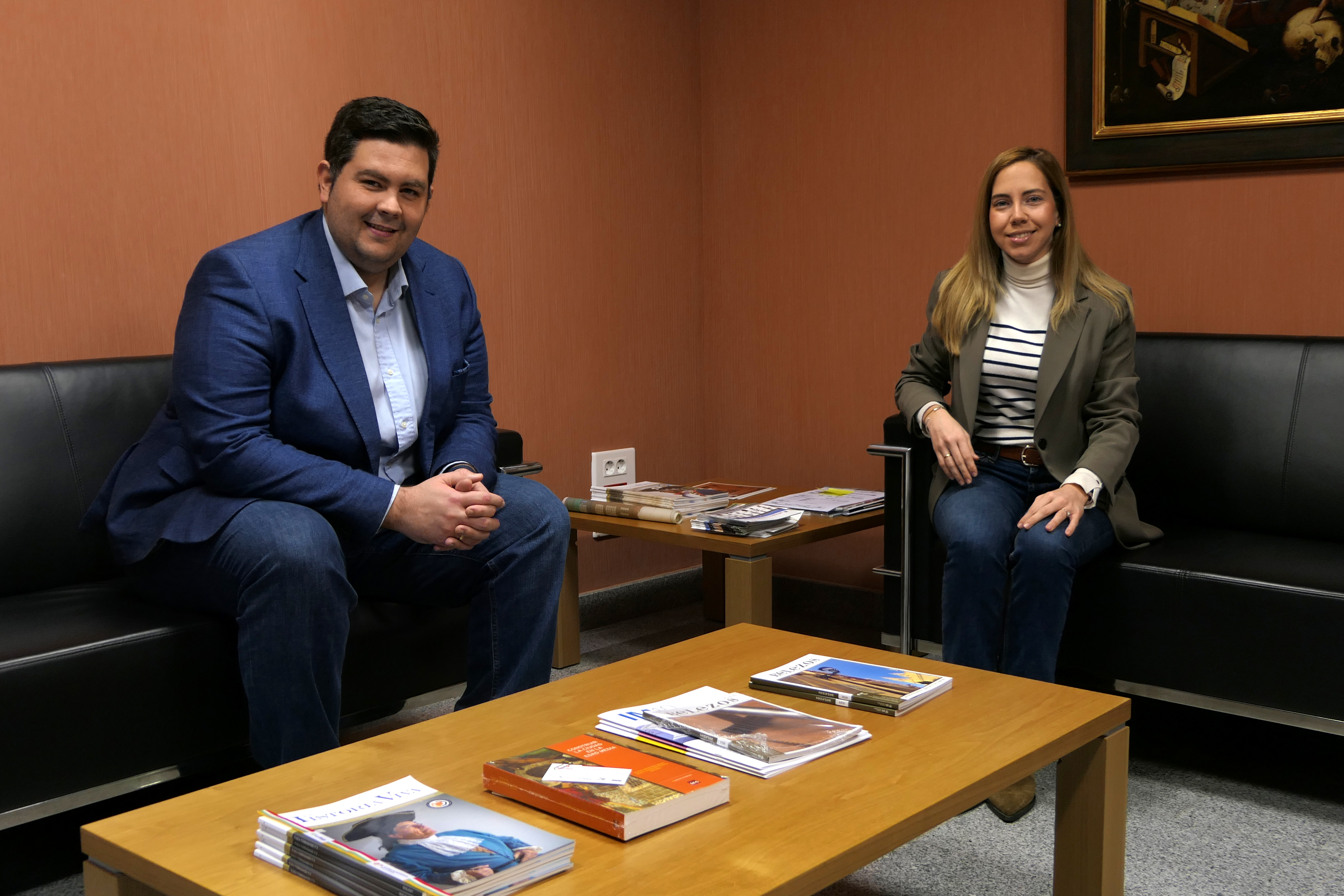 Visita institucional a Nájera