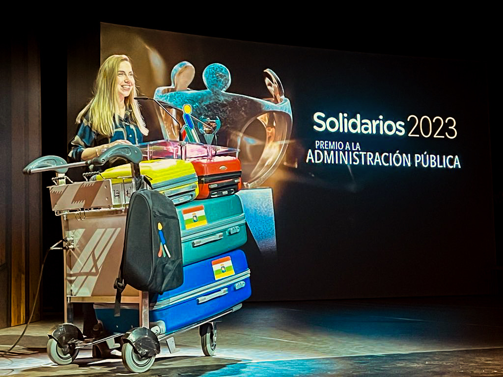 Premio Solidario ONCE al Parlamento de La Rioja