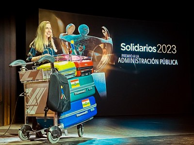 Premio Solidario ONCE al Parlamento de La Rioja