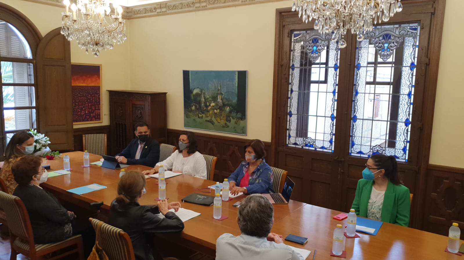 Reunión Fundación Escultor Daniel 