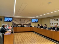 Julio García Aguarón comparece ante la Comisión de la Ciudad del Envase y el Embalaje