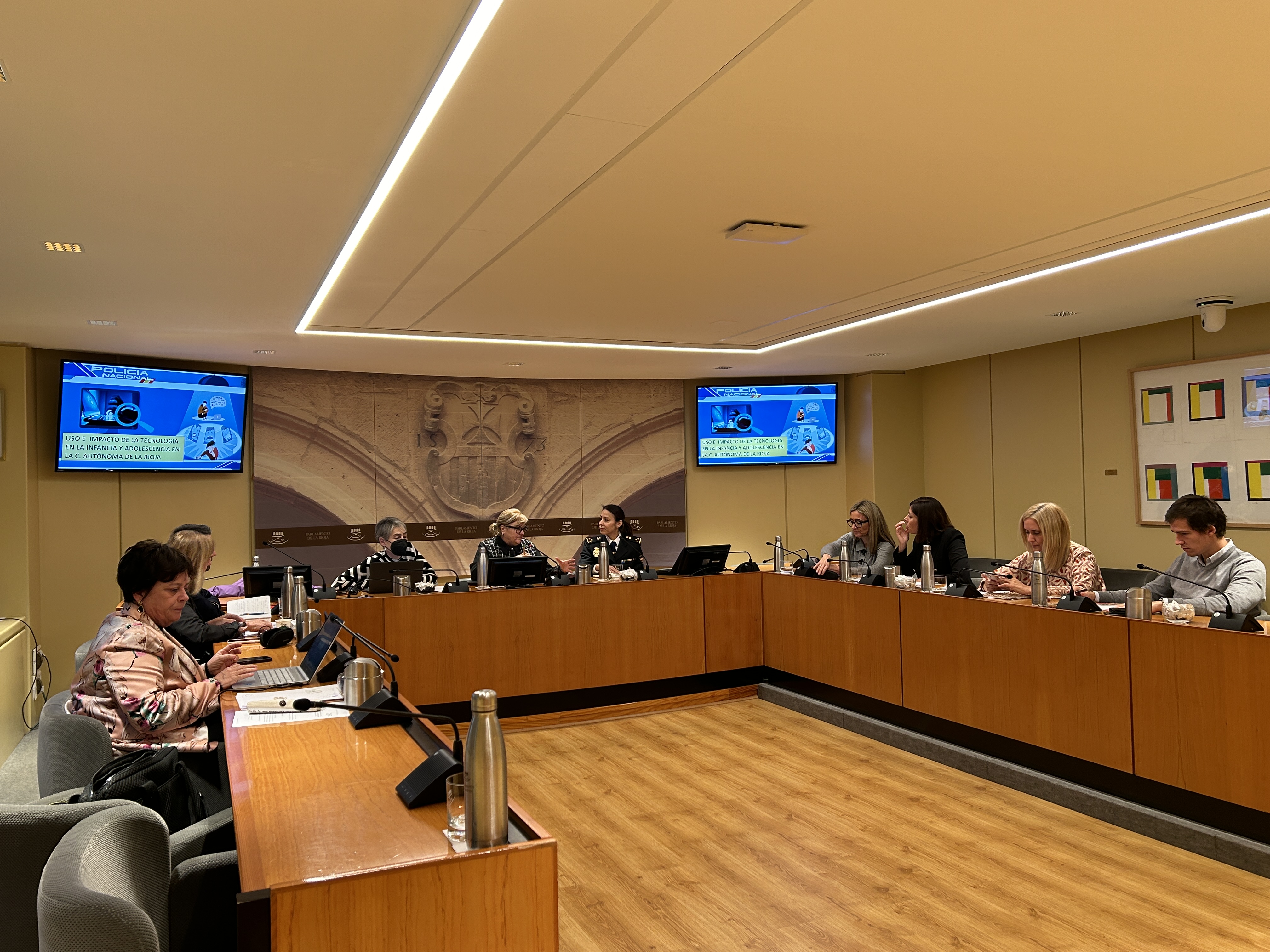 Intervención de la inspectora de Policía Nacional Silvia Barrera