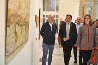 Inauguración de la exposición de Alberto Corazón