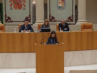 En el acto han participado 43 escolares de 5º y 6º de Educación Primaria del Colegio San Fernando de Nájera