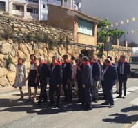 La Presidenta asiste a las fiestas de Cervera