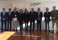 La Presidenta de Parlamento participa en la jornada sobre la Agenda Digital de la Rioja 2020