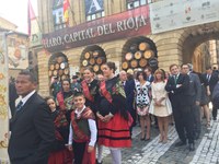 La Presidenta acompaña a los jarreros en los actos en honor a la Virgen de la Vega.