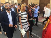 La Presidenta del Parlamento acompaña a los villametrenses en las Fiestas de Santa Eufemia