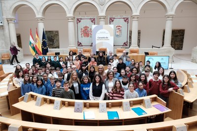 Acto de la lectura de la Constitución Española