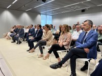 La presidenta del Parlamento asiste a los actos previos a la Reunión Informal de Ministros de Interior y Justicia de toda Europa