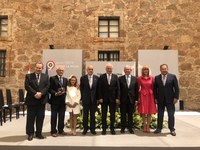 La Presidenta del Parlamento de La Rioja felicita desde el Monasterio de Yuso en San Millán a todos los riojanos con motivo del Día de La Rioja