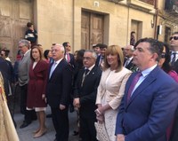 La Presidenta del Parlamento de La Rioja participa en los actos organizados con motivo de la festividad de Santo Domingo