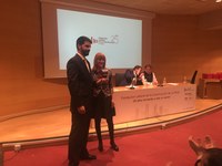 La Presidenta del Parlamento ha participado en el 25º Aniversario de la Fundación Laboral de la Construcción