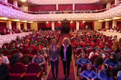 Charla sobre la Constitución Española a escolares de Calahorra