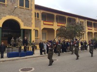 La Presidenta del Parlamento participa en el acto conmemorativo del 42º aniversario del BHELMA III