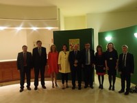 La Presidenta del Parlamento participa en la inauguración de las Jornadas Gastronómicas de la Verdura de Calahorra