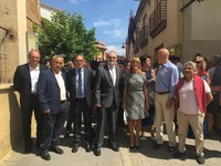 La Presidenta del Parlamento participa en las Fiestas de Sojuela en honor a San Judas Tadeo 