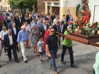 La Procesión ha recorrido las calles de la localidad.