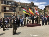 La Presidenta del Parlamento participa en los actos organizados con motivo del aniversario de la Batalla de Clavijo