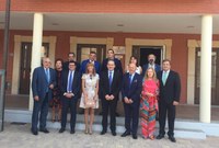 La Presidenta del Parlamento participa en los actos organizados en honor a San Mamés en Manjarrés