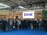 Visita a las instalaciones de la empresa SAME con motivo de su 50º aniversario